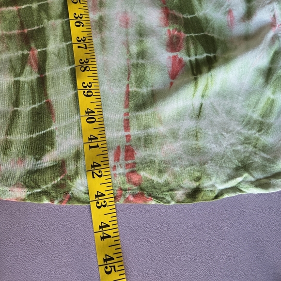 Elegant Tie-Dye Button-Up Midi Dress - Picture 12 of 14